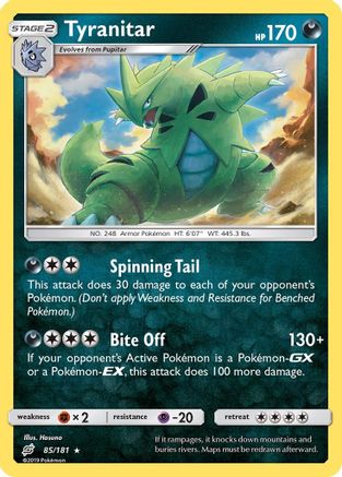 Tyranitar (TEU-085) (Holofoil)