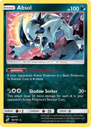 Absol (TEU-088) (Reverse Holofoil)