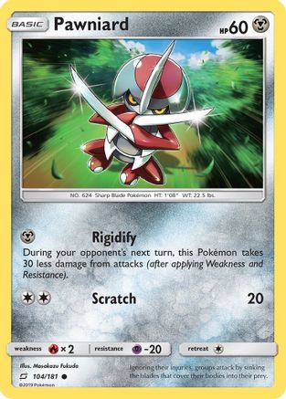 Pawniard (TEU-104) (Reverse Holofoil)