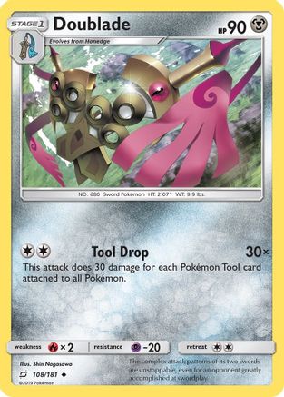 Doublade (TEU-108) (Reverse Holofoil)