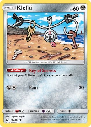 Klefki (TEU-110) (Reverse Holofoil)