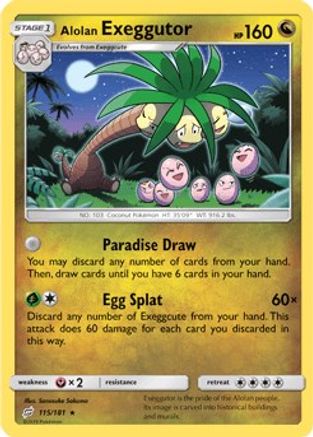Alolan Exeggutor (115) (TEU-115)