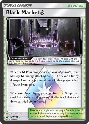 Black Market Prism Star (TEU-134) (Holofoil)