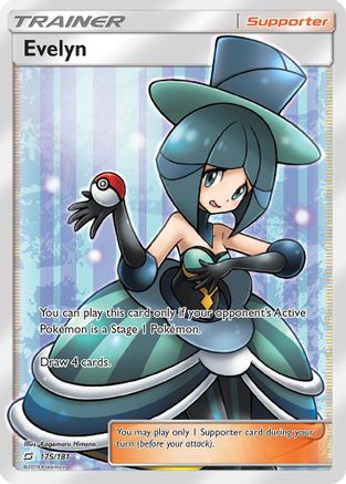 Evelyn (Full Art) (TEU-175) (Holofoil)