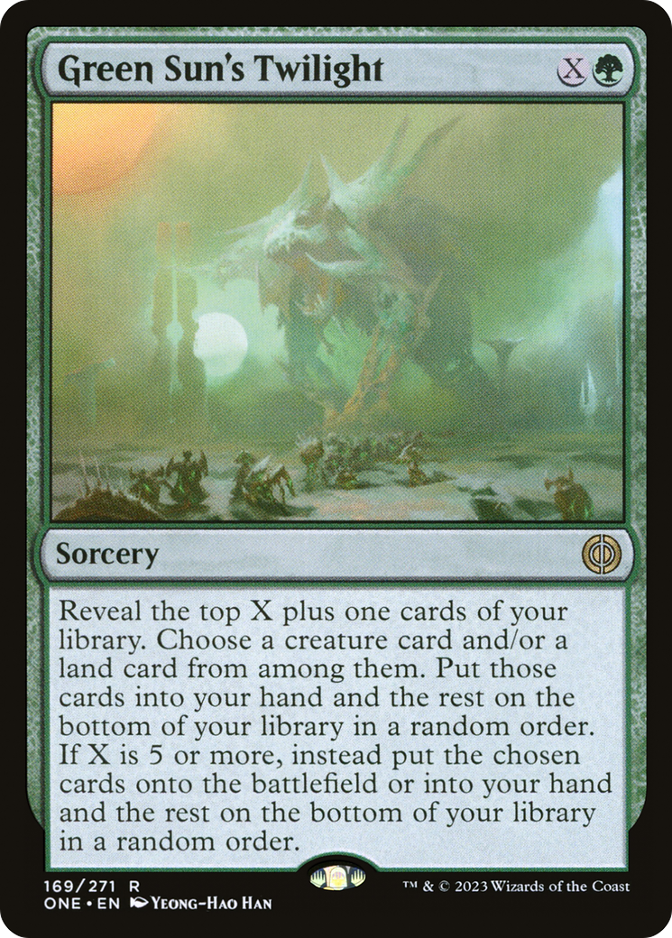 Green Sun's Twilight (ONE-169) (Foil)