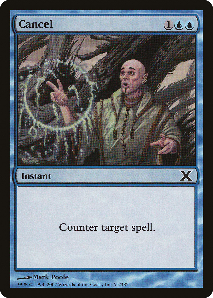 Cancel (10E-071)