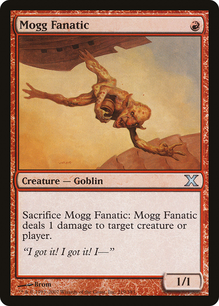 Mogg Fanatic (10E-219) (Foil)