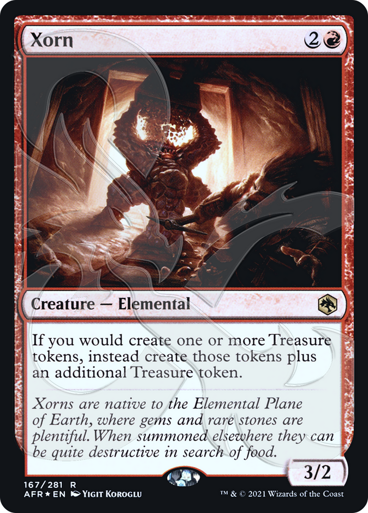 Xorn (Ampersand Stamped) (AFR&-167A) (Foil)