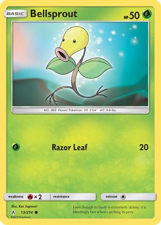 Bellsprout (UNB-013) (Reverse Holofoil)