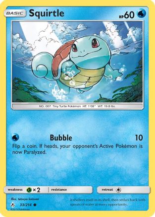 Squirtle (UNB-033)