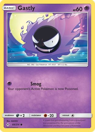 Gastly (68) (UNB-068)