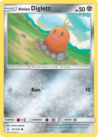 Alolan Diglett (UNB-121)