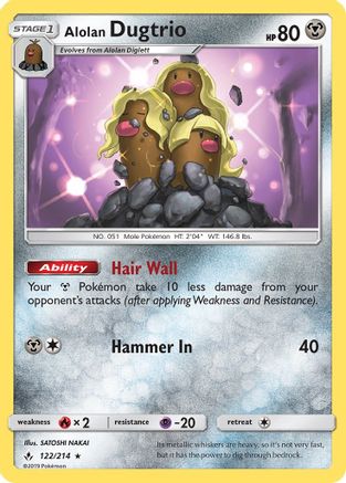 Alolan Dugtrio (UNB-122)