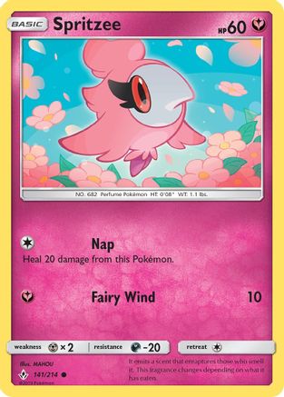 Spritzee (UNB-141) (Reverse Holofoil)