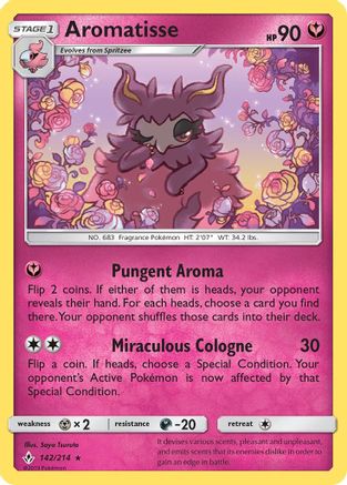Aromatisse (UNB-142) (Reverse Holofoil)