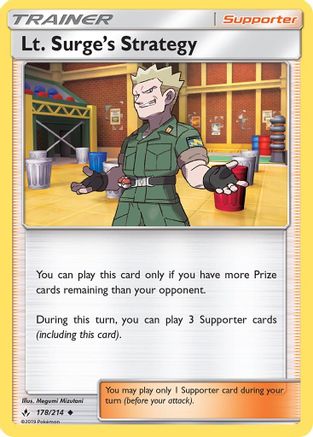 Lt. Surge's Strategy (UNB-178)