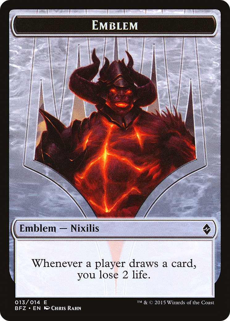 Ob Nixilis Reignited Emblem (BFZ-013)