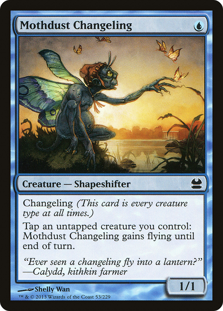 Mothdust Changeling (MMA-053) (Foil)