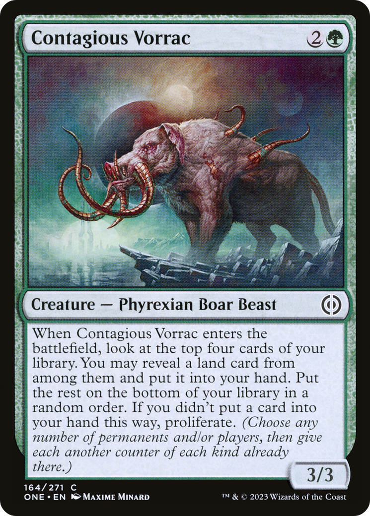 Contagious Vorrac (ONE-164) (Foil)