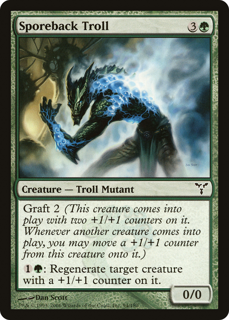 Sporeback Troll (DIS-094) (Foil)