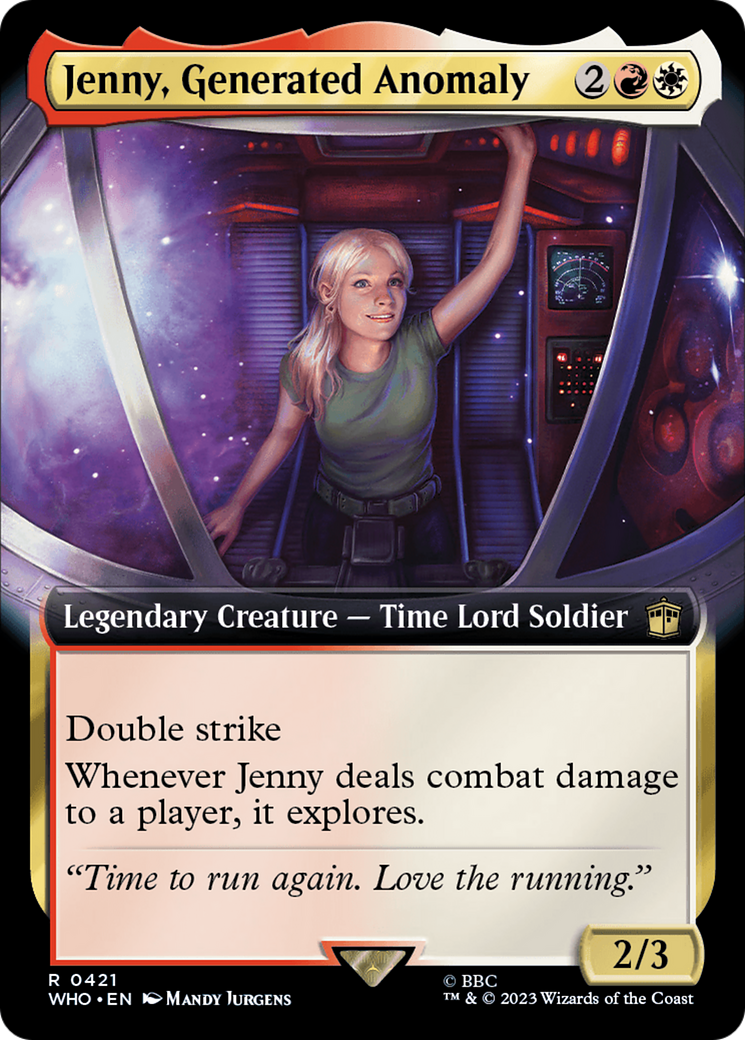 Jenny, Generated Anomaly (WHO-421) (Extended Art) (Foil)