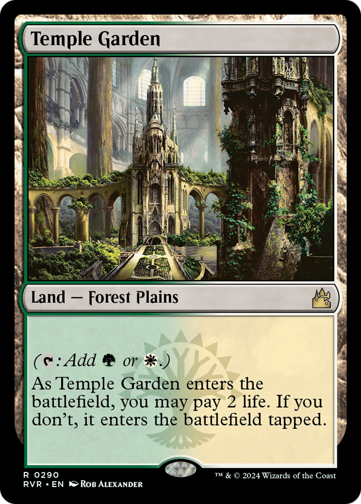 Temple Garden (RVR-290) (Foil)