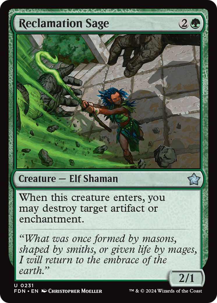 Reclamation Sage (FDN-231) (Foil)