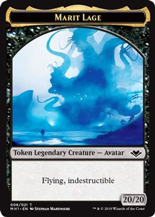 Marit Lage // Goblin Double-Sided Token (MH1-6 // 10)