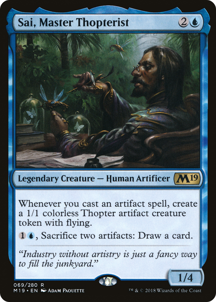 Sai, Master Thopterist (M19-069)