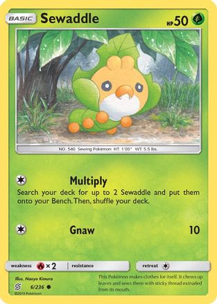 Sewaddle (6) (UNM-006)
