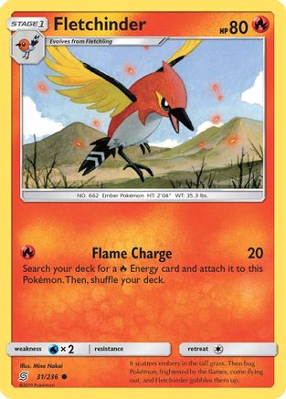 Fletchinder (UNM-031) (Reverse Holofoil)