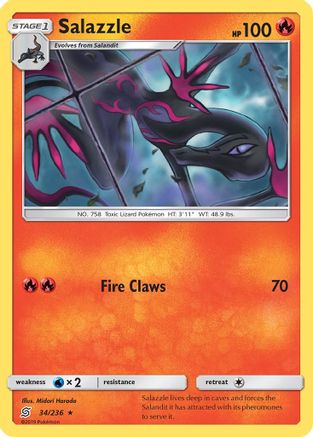 Salazzle (34) (UNM-034)