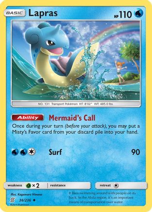 Lapras (UNM-036)
