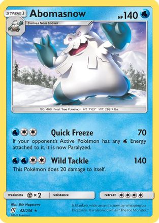 Abomasnow (UNM-042)