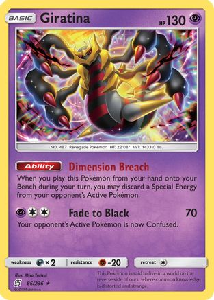 Giratina (UNM-086) (Reverse Holofoil)