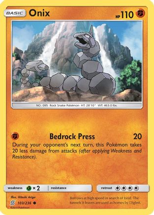 Onix (UNM-103) (Reverse Holofoil)
