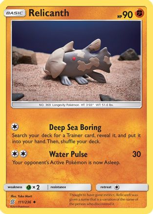 Relicanth (UNM-111)