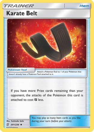 Karate Belt (UNM-201) (Reverse Holofoil)
