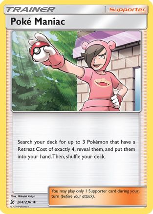 Poke Maniac (UNM-204) (Reverse Holofoil)