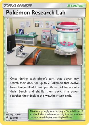 Pokemon Research Lab (UNM-205)