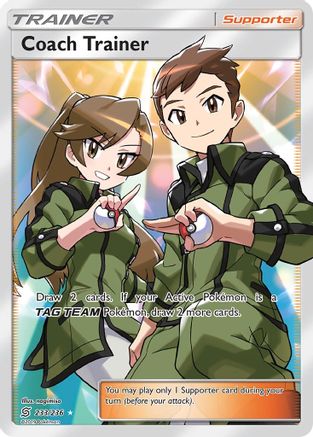 Coach Trainer (Full Art) (UNM-233) (Holofoil)