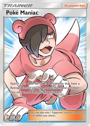 Poke Maniac (Full Art) (UNM-236) (Holofoil)