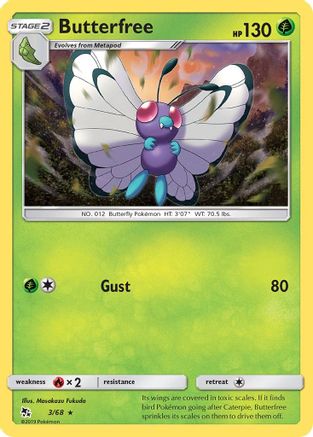 Butterfree (HIF-003) (Reverse Holofoil)