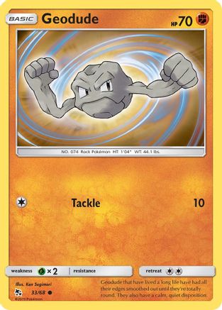 Geodude (HIF-033) (Reverse Holofoil)