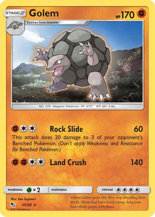 Golem (HIF-035) (Reverse Holofoil)