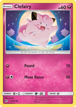 Clefairy (39) (HIF-039) (Reverse Holofoil)