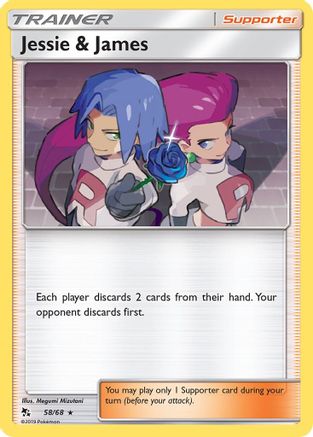 Jessie & James (HIF-058) (Reverse Holofoil)