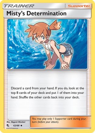 Misty's Determination (HIF-062) (Reverse Holofoil)