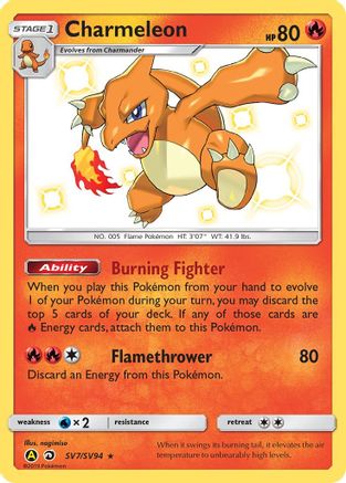 Charmeleon (HIF:SV-SV7) (Holofoil)