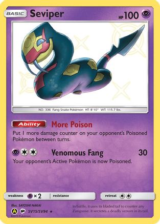 Seviper (HIF:SV-SV15) (Holofoil)
